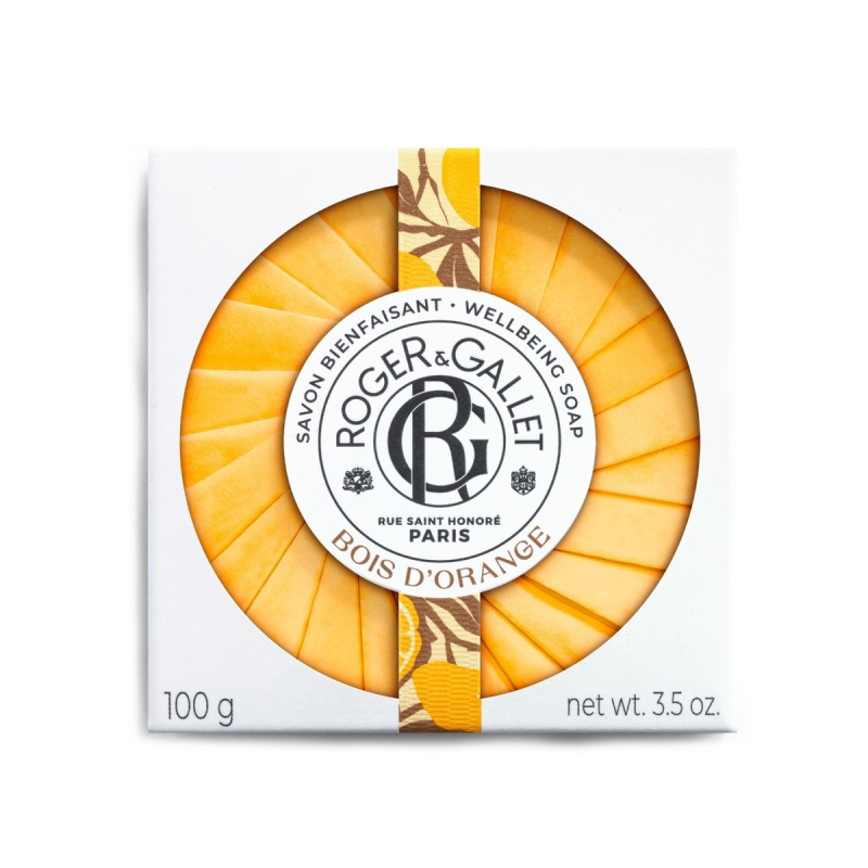 Roger & Gallet Bois d'Orange Wellbeing Soap parfémované mýdlo 100 g