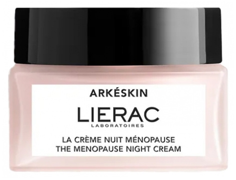 Lierac Arkéskin The Menopause Night Cream hydratační krém na obličej plnitelný 50 ml