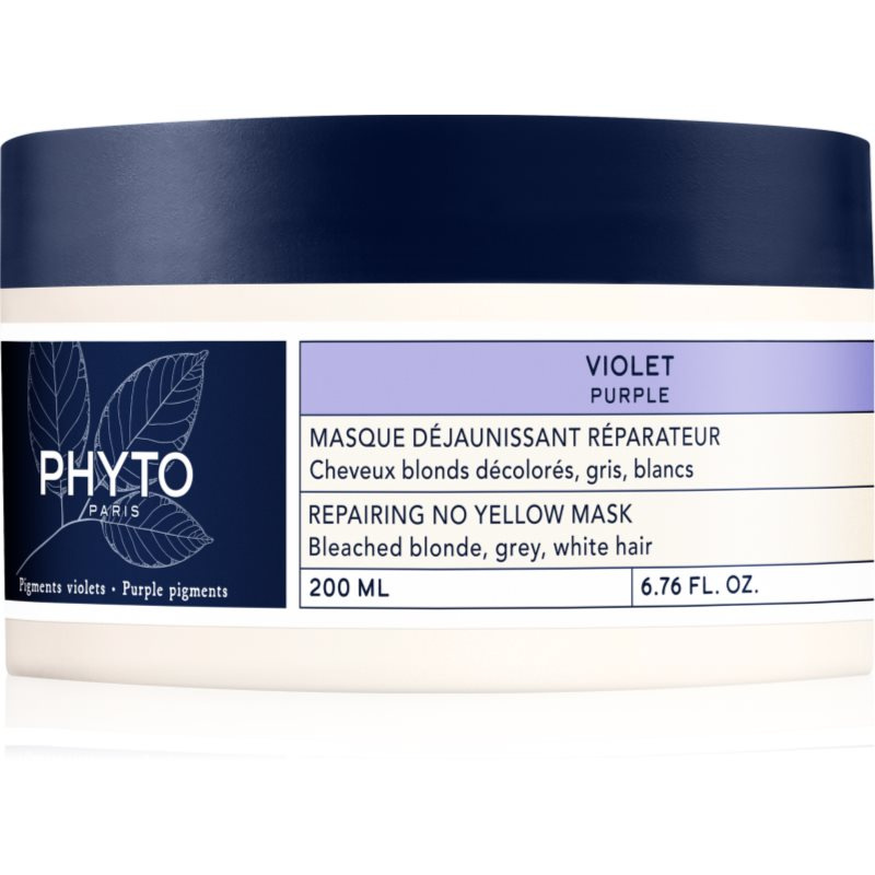 Phyto Violet regenerační maska pro blond a melírované vlasy 200 ml