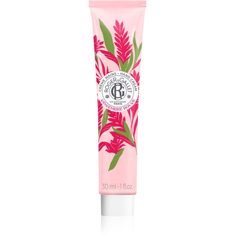 Roger & Gallet Gingembre Rouge výživný krém na ruce a nehty pro ženy 30 ml