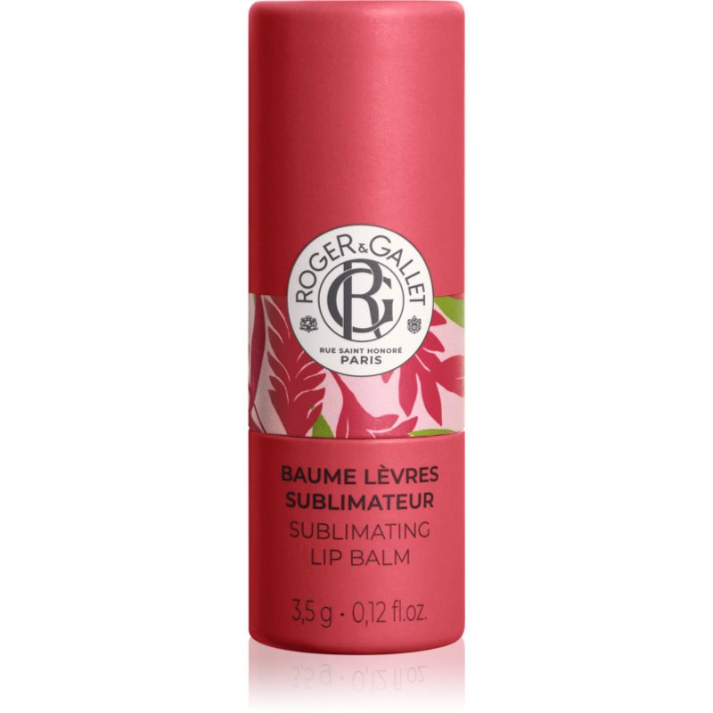 Roger & Gallet Gingembre Rouge Sublimating Lip Balm balzám na rty 3.5 g
