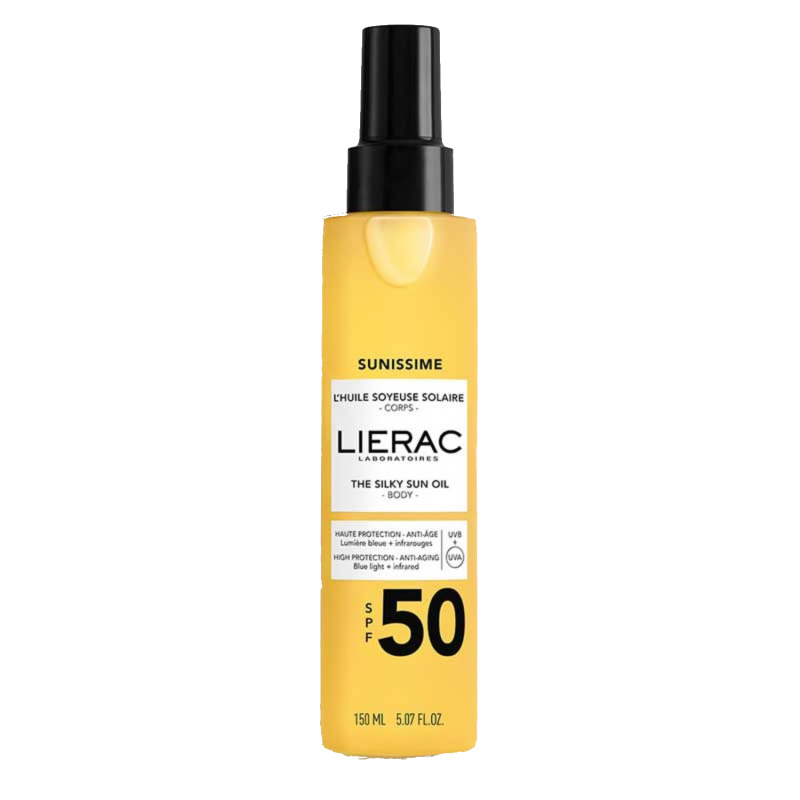 Lierac Sunissime The Silky Sun Oil olej na opalování SPF 50 150 ml