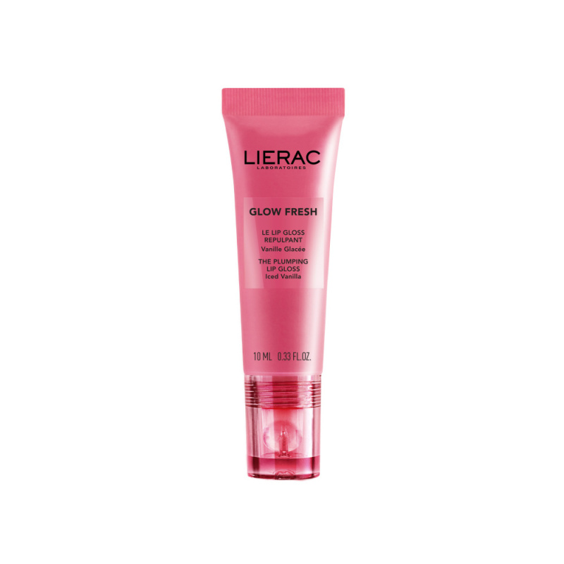 Lierac Glow Fresh vyplňující lesk na rty Ledová vanilka 10 ml