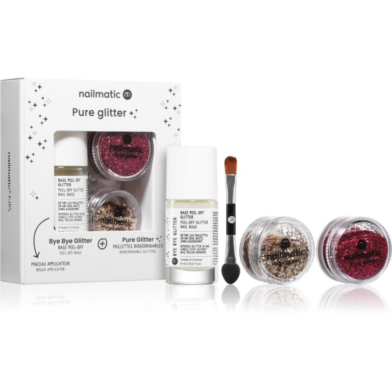 Nailmatic Pure Glitter sada se třpytkami