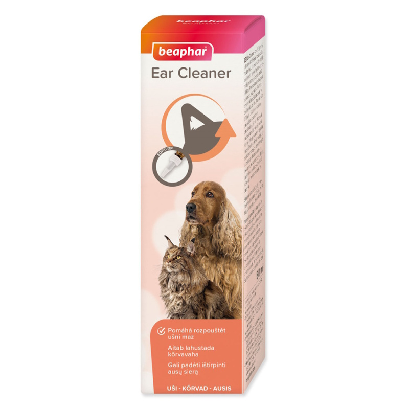 Kapky Beaphar ušní Ear Cleaner 50 ml