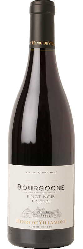 Henri de Villamont Henri de Villamont Bourgogne Pinot Noir Prestige Rouge 2022
