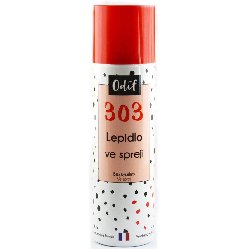 Lepidlo ve spreji průhledné 250ml