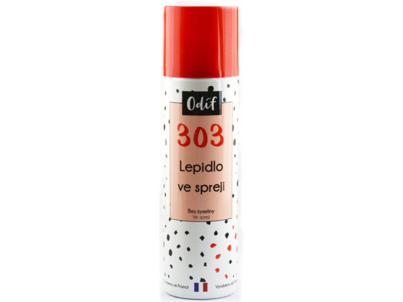 Lepidlo ve spreji průhledné 250ml