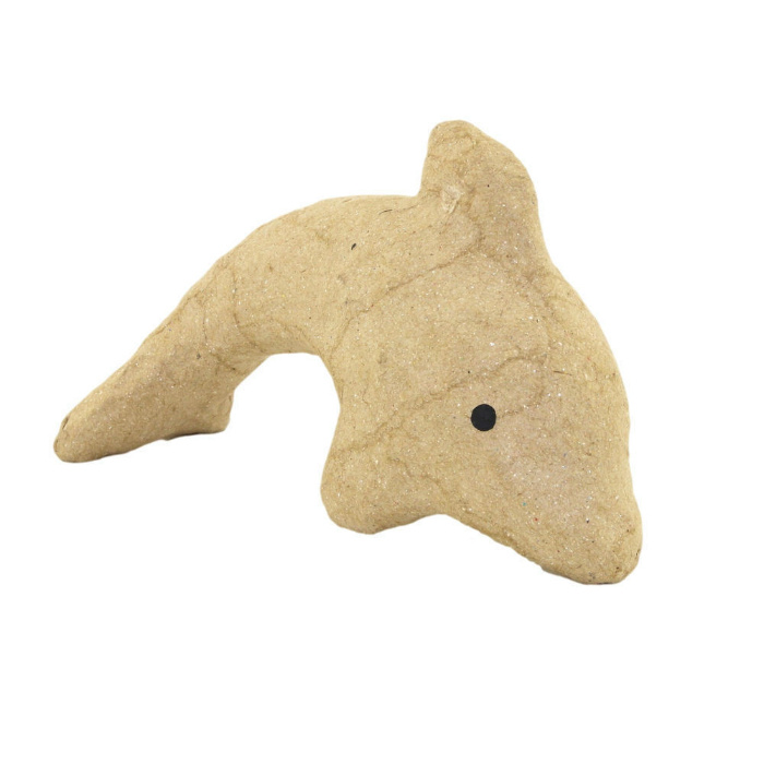 Kartonový delfín 6,5×10,5×3cm