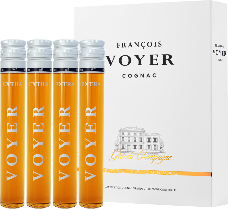 Francois Voyer Grande Champagne Set 4x0,06l 42% 0,24l