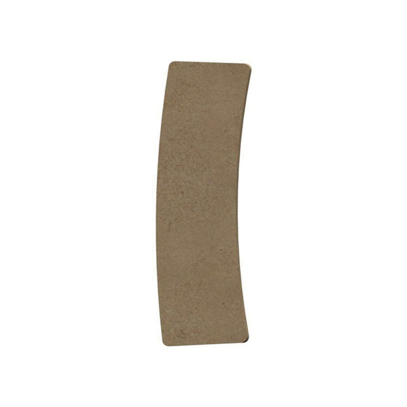 Gomille Dřevěný výřez k dekoraci Gomille, 15 cm - Abeceda - VYBERTE PÍSMENO - Dřevěný výřez k dekoraci Gomille, 15 cm - Písmeno I
