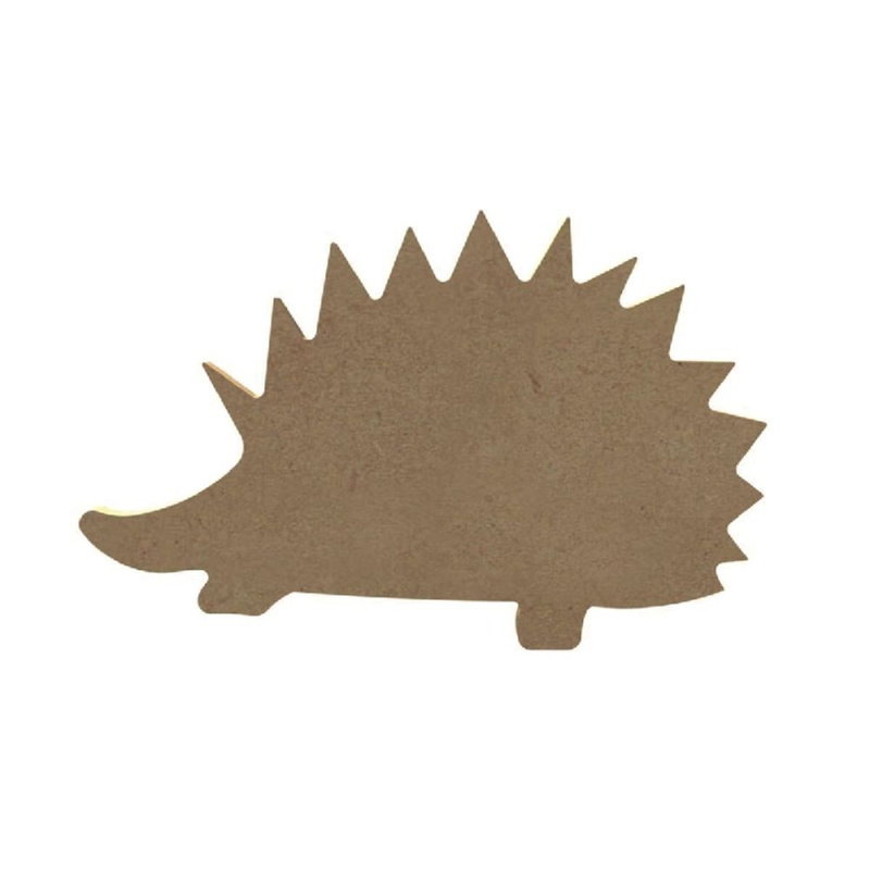 Dřevěný výřez k dekoraci Gomille, 18 x 12 cm – ježek Aladine