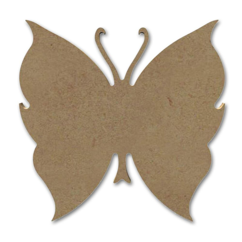 Gomille Dřevěný výřez k dekoraci Gomille, 15 cm - Motýlek