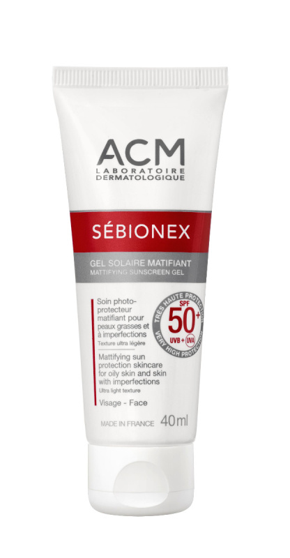ACM Sébionex SPF 50+ zmatňující pleťový gel 40 ml