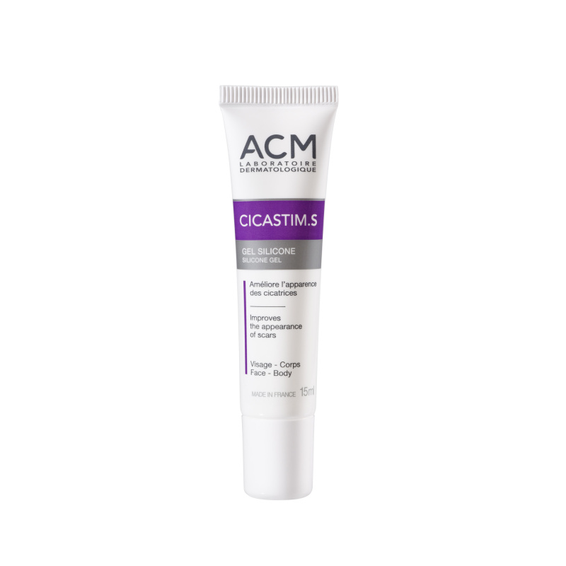 ACM Cicastim S Silicone Gel regenerační péče k léčbě jizev 15 ml