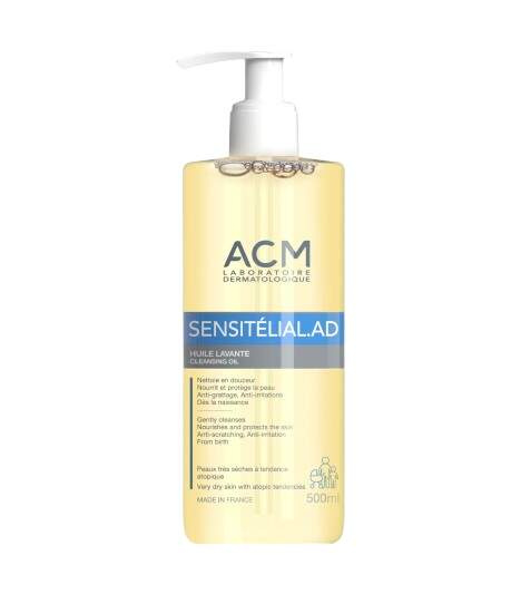 ACM Sensitélial.AD Tělový mycí olej 500ml