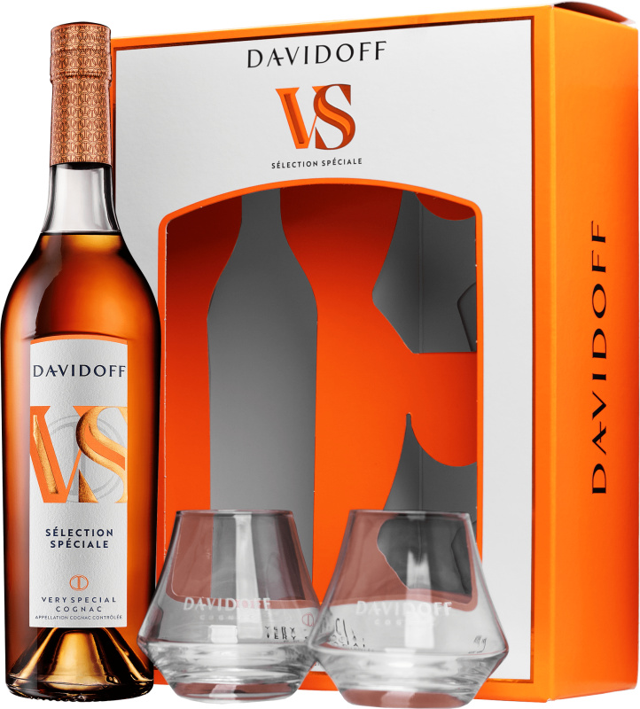 Davidoff VS Selection Speciale + 2 sklenice 40% 0,7l