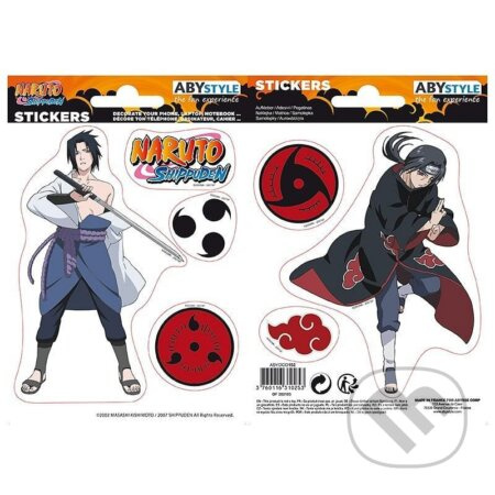 Samolepky Naruto Shippuden - Sasuke & Itachi