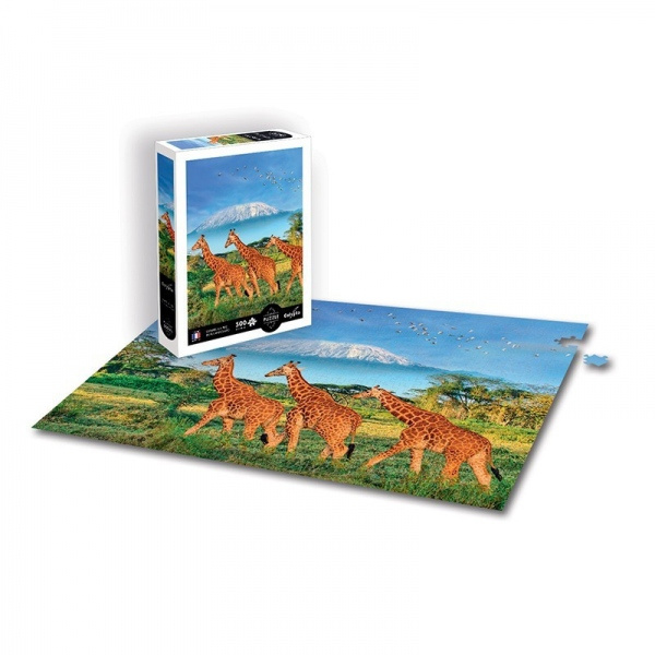 Puzzle - Žirafa Montessori