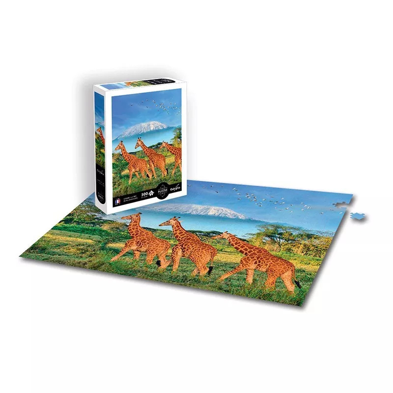 Puzzle - Žirafa Montessori