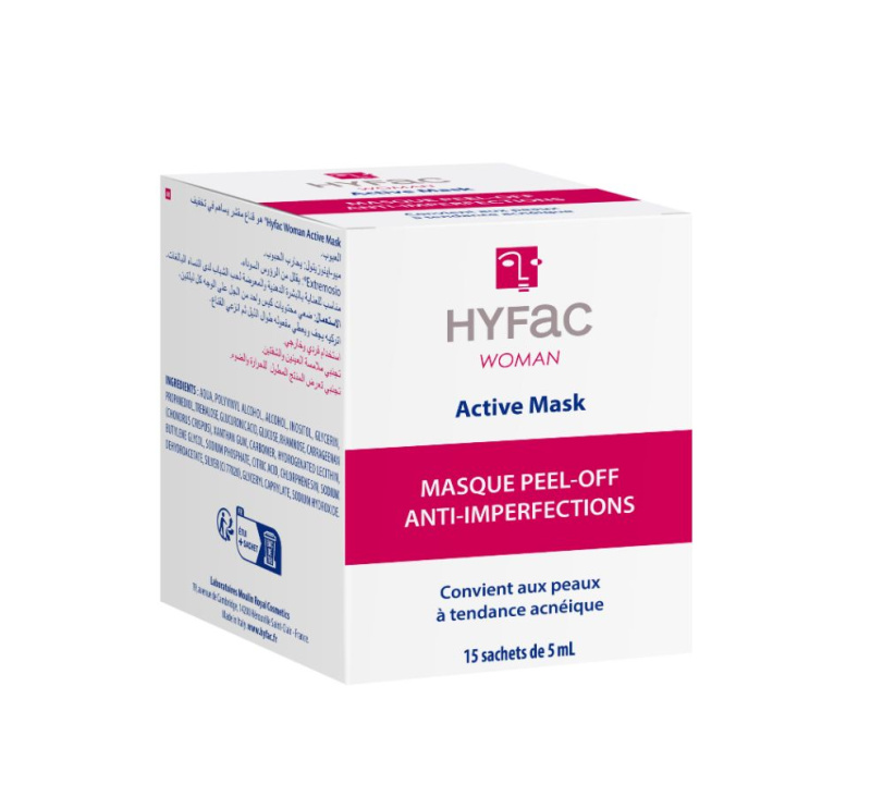 HYFAC WOMAN Slupovací maska na problematickou pleť 15 ks