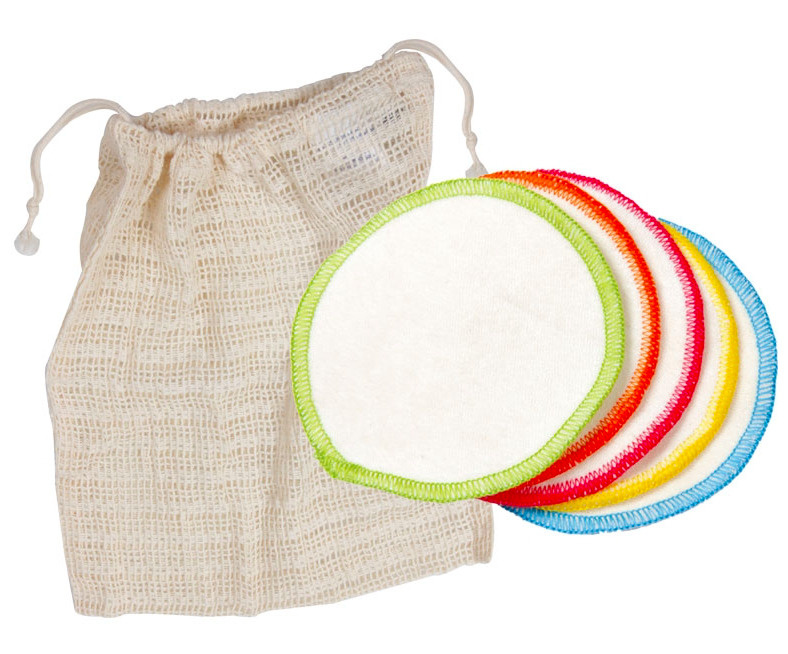 Anaé by Ecodis Pratelné odličovací tamponky- z měkoučké biobavlny, 10 ks