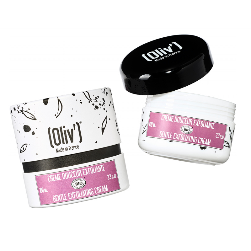 Oliv Jemný peelingový krém, 100ml