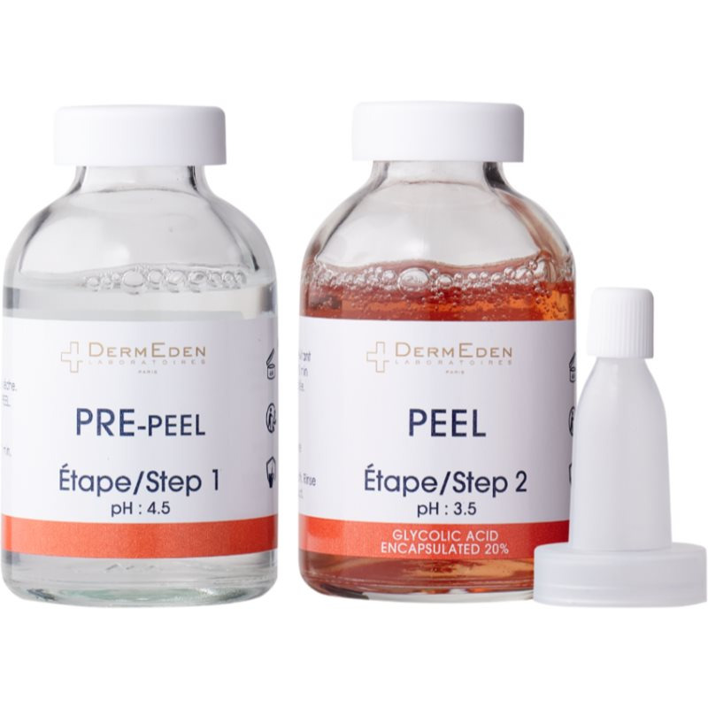 DermEden CONCENTRATES Advanced Peel vyhlazující exfoliační sérum 2x30 ml
