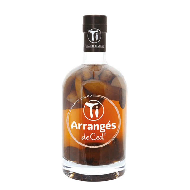 Ti Arranges Banana Cocoa 32% 0,7l (holá lahev)