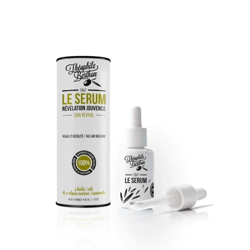Théophile Berthon Le Serum přírodní sérum s 5 oleji a 2 druhy mořských řas pro omlazující vzhled, 30ml