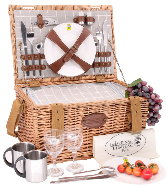 Les Jardins de la Comtesse Piknikový koš Concorde pro 2  P-1960