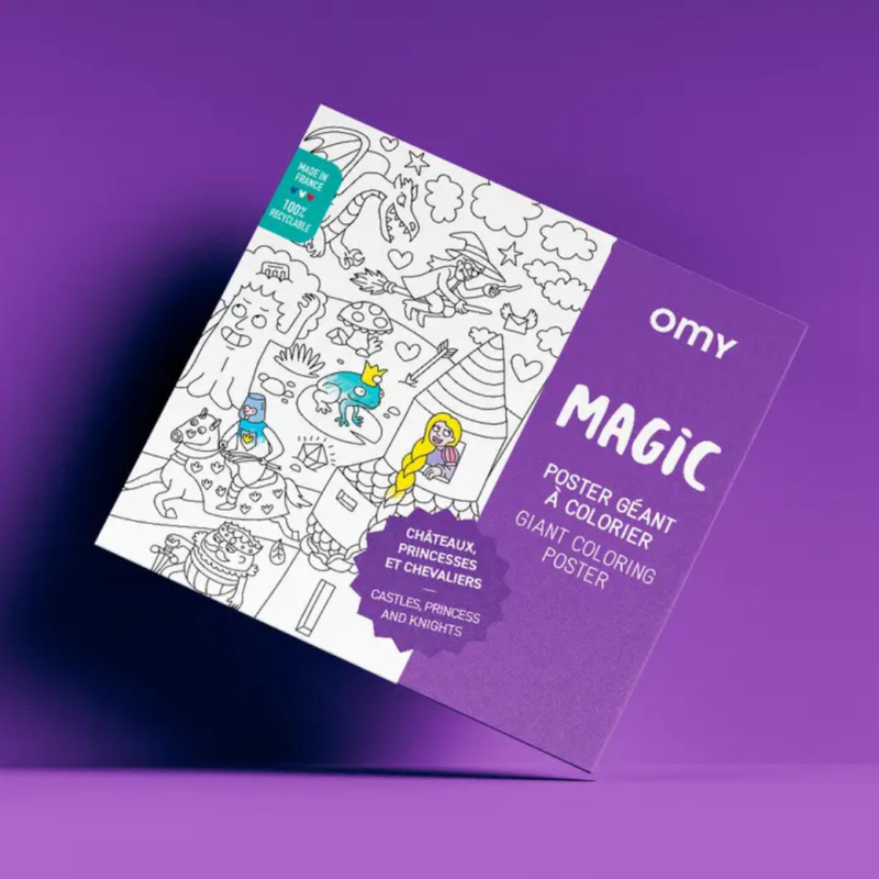 OMY Omalovánky plakát Magic