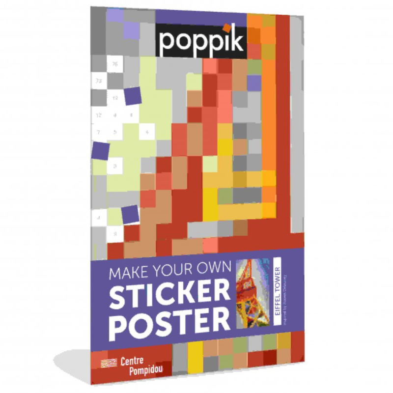 DELAUNAY (Eiffelova veža) - samolepkový plagát