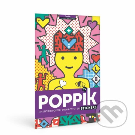Samolepkový plagát Pop Art