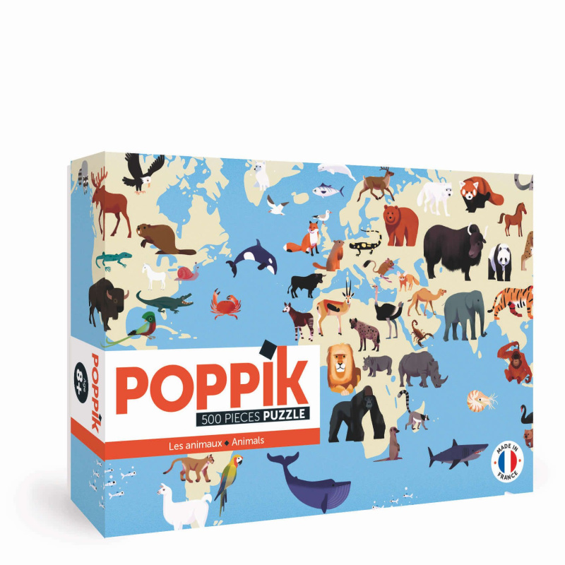Zvířata - puzzle z kategorie 300 a víc dílků