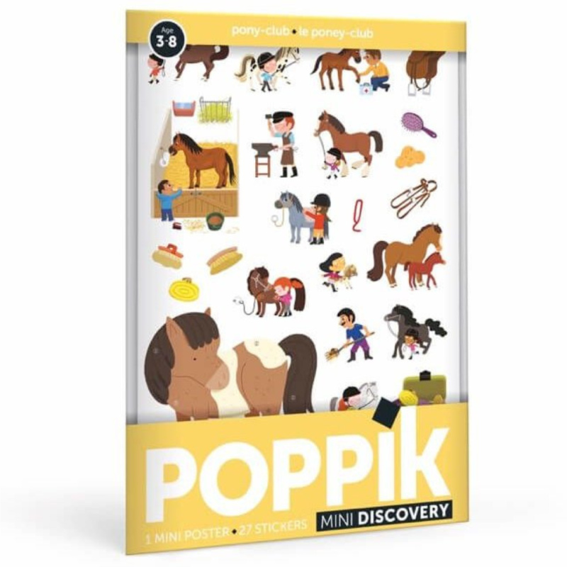 Snímateľné samolepky PONY