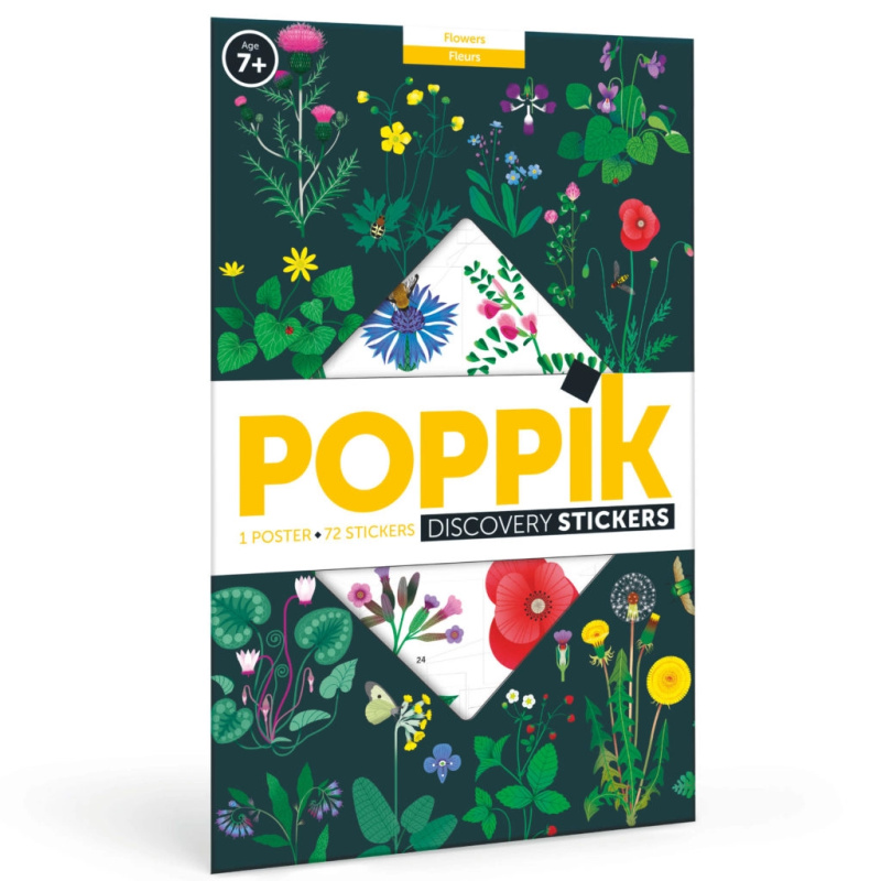 Vzdělávací samolepkový plakát Botanic