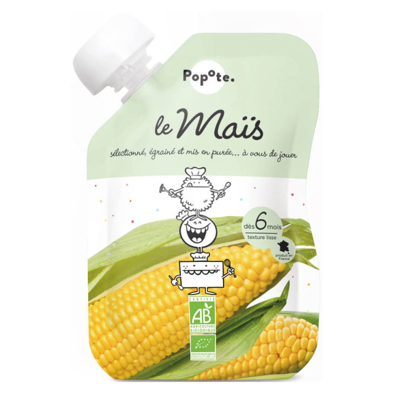Popote BIO Kapsička sladká kukuřice
