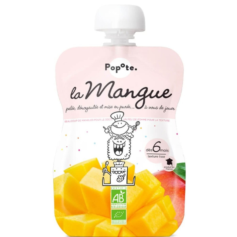 Popote BIO Kapsička mango