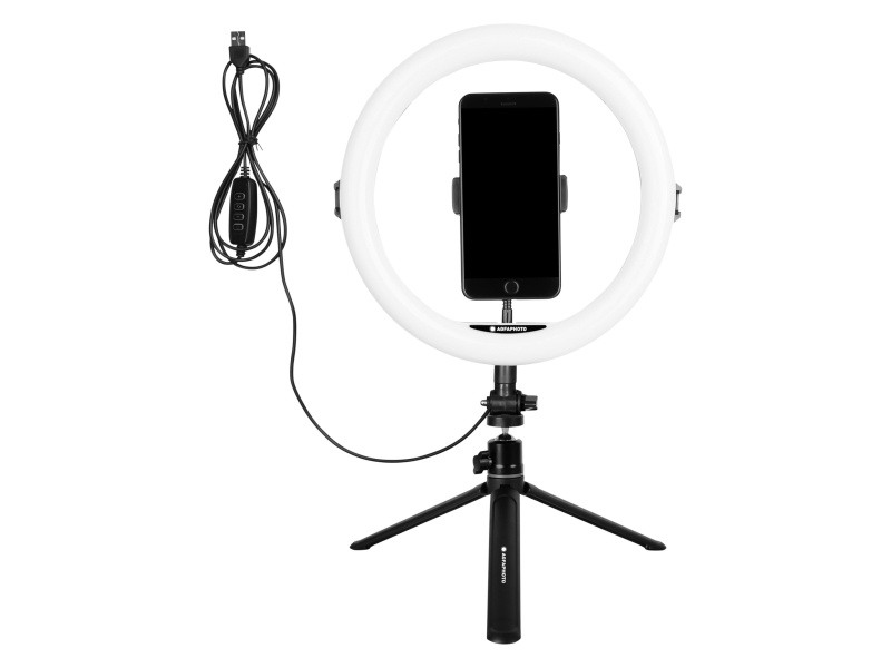 Agfaphoto Kruhové LED světlo Realiview ARL 11, Ø 28 cm