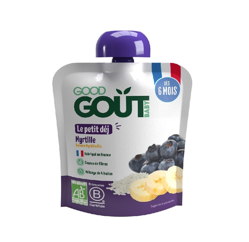 GOOD GOUT Borůvková snídaně 6m+ BIO 70 g