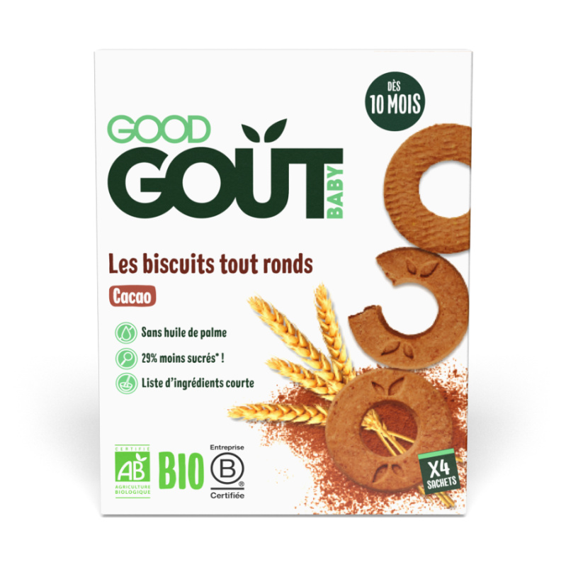 Good Gout BIO Kakaová kolečka (80 g)