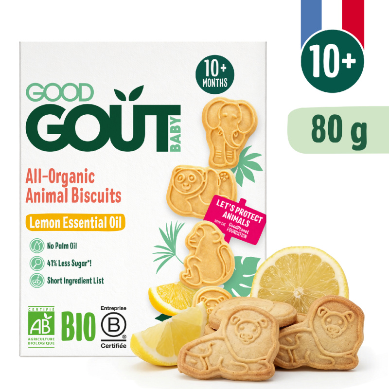 GOOD GOUT BIO Citronová zvířátka 80 g