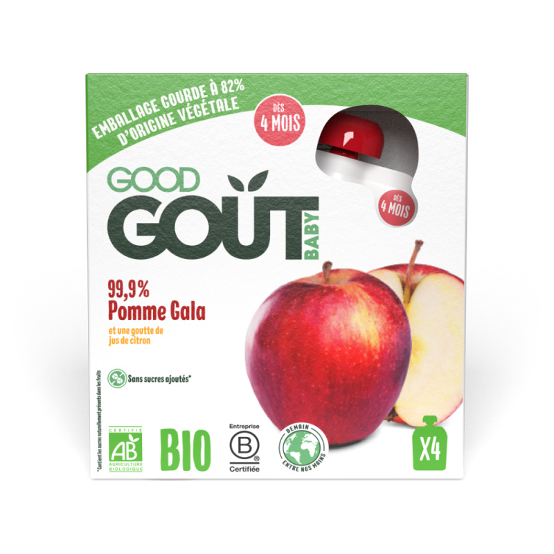 Good Gout BIO Jablko (4x85 g)