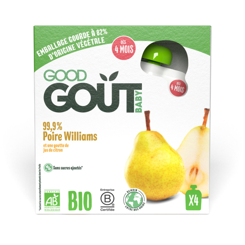 Good Gout BIO Hruška (4x85 g)