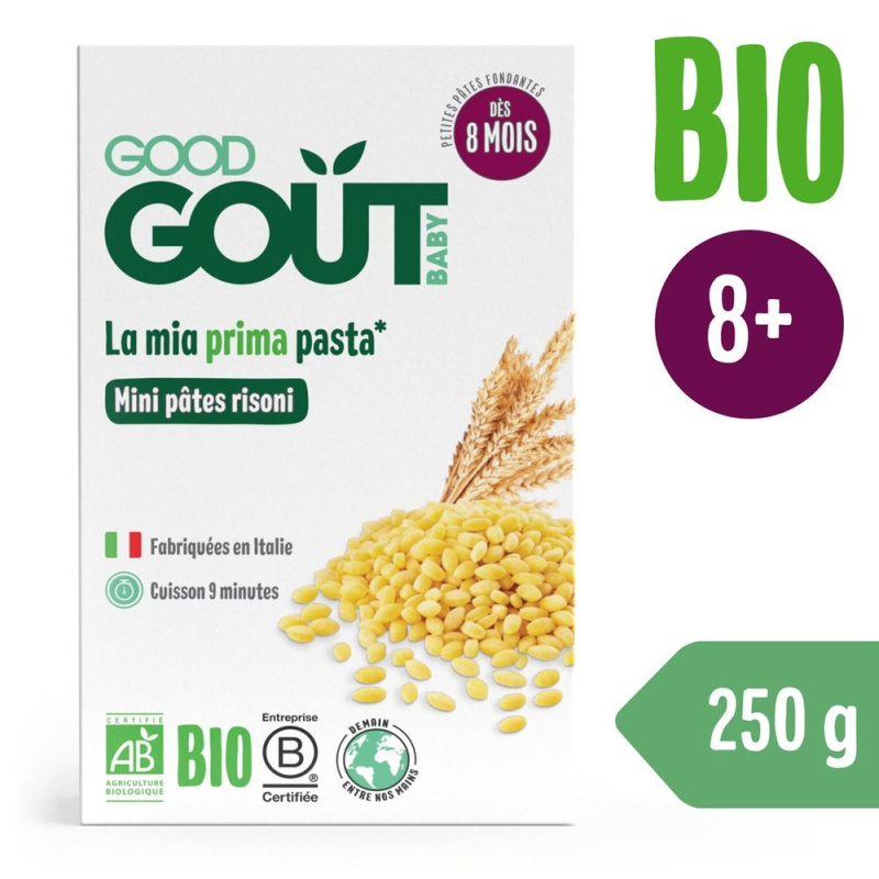 GOOD GOUT Bio italské těstovinové risoni 250 g
