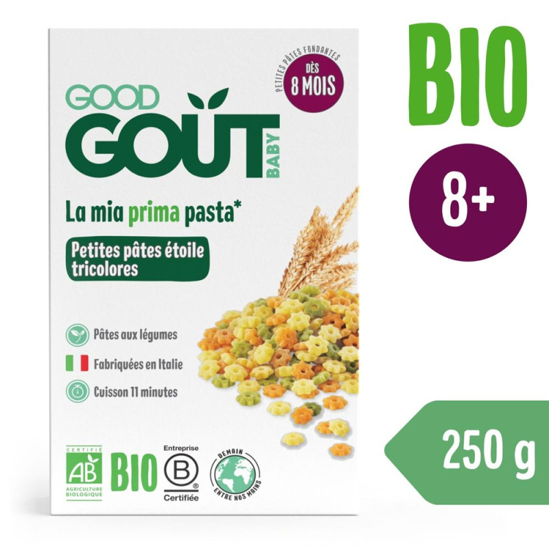 GOOD GOUT Bio italské těstovinové hvězdičky 250 g