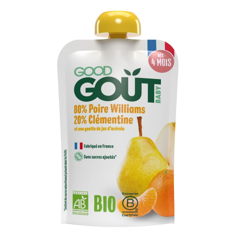 Good Gout BIO Kapsička hruška s klementinkou