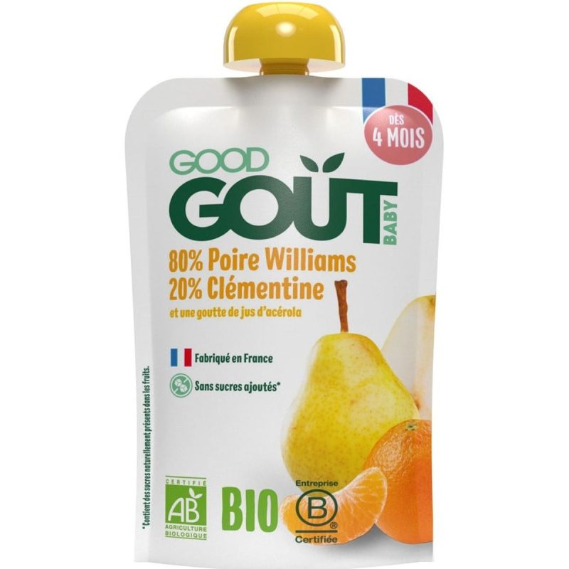 Good Gout BIO Kapsička hruška s klementinkou