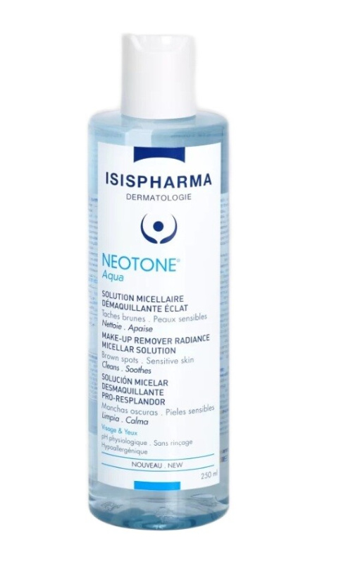 ISISPHARMA NEOTONE Aqua odličovací micelární voda 250 ml